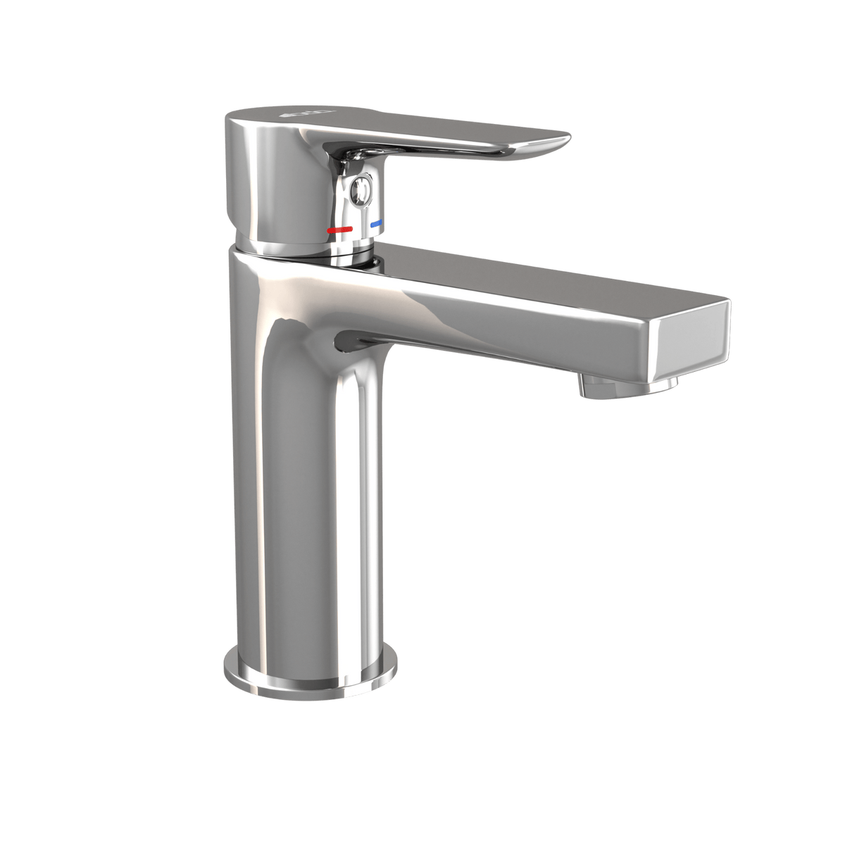 Square basin mixers