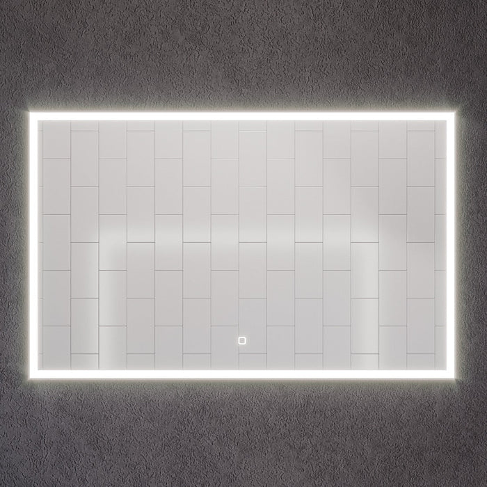 Quadratischer LED-Spiegel von Fornæs