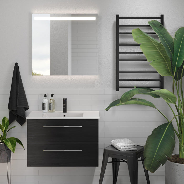 Nordfeld Bathroom Furniture, black Wood