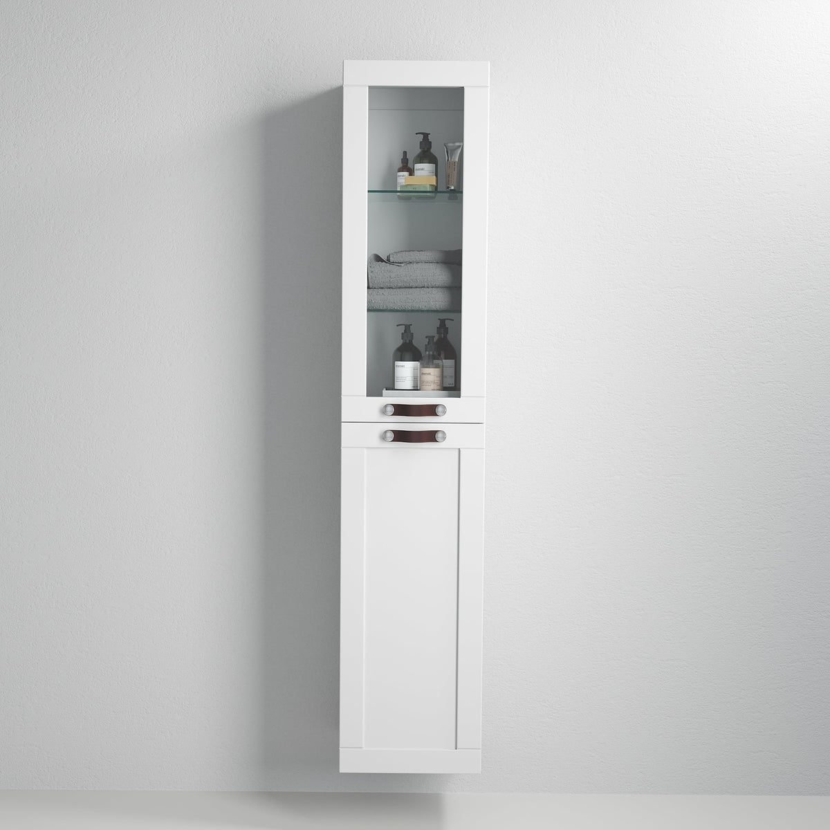 Namsos High Cabinet, matt white