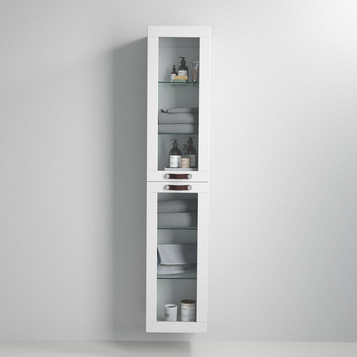 Namsos High Cabinet, matt white