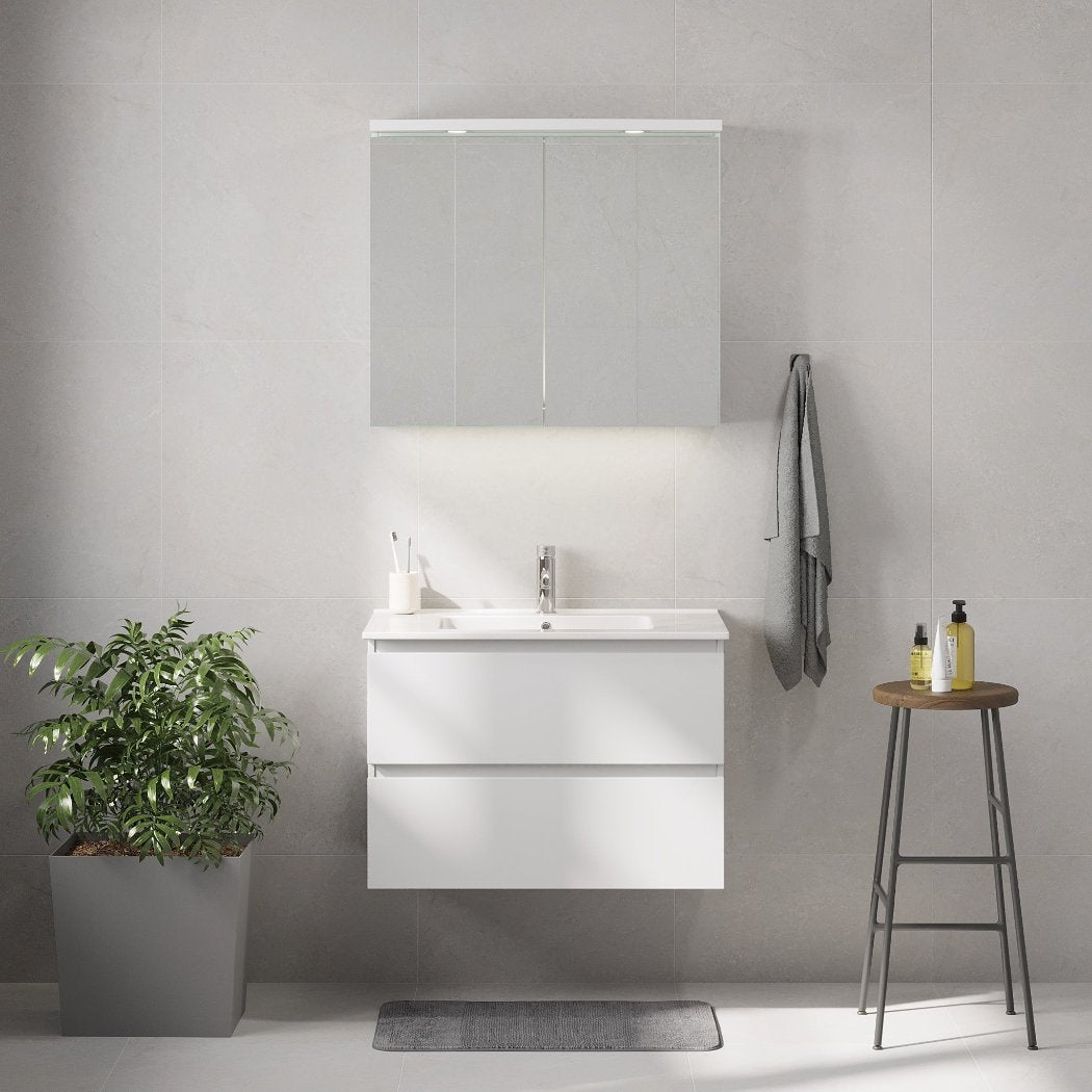 Saltnes Bathroom furniture, matt white