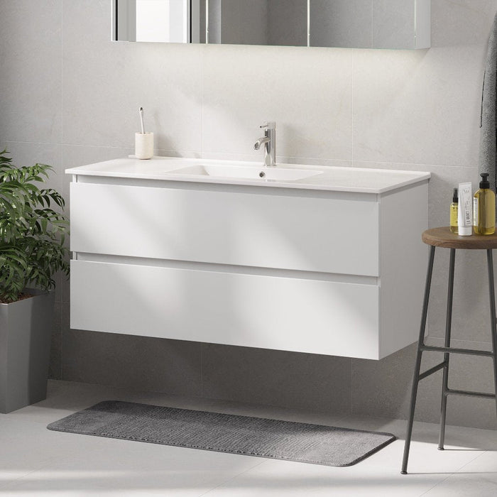 Saltnes Bathroom furniture, matt white