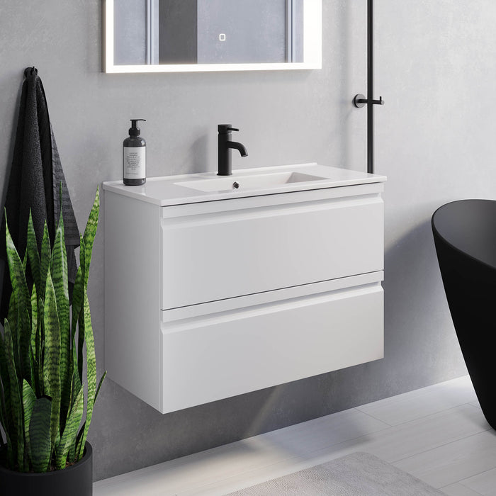 Knarrlagsund Bathroom Furniture, white matt