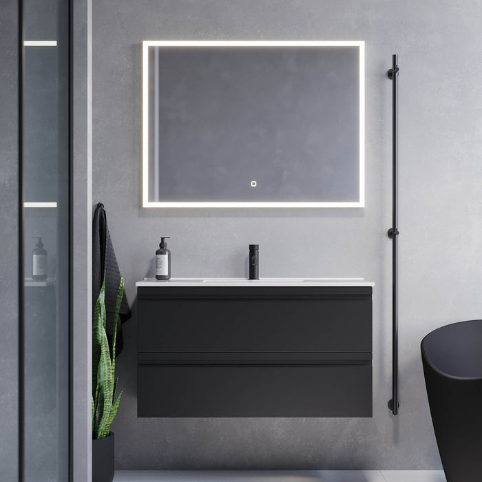 Knarrlagsund Bathroom Furniture, black matt