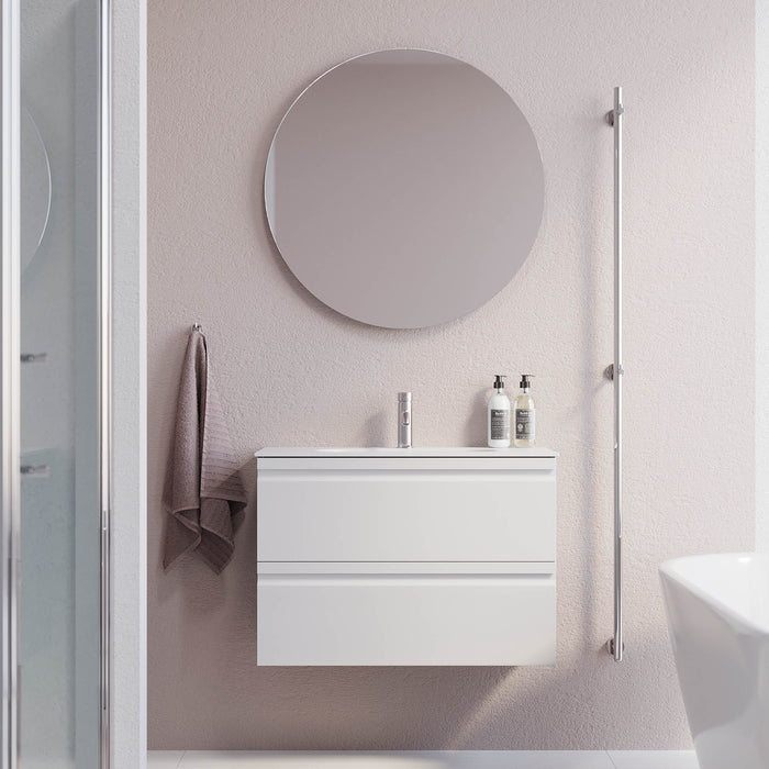 Kongsberg Bathroom furniture, Matte White