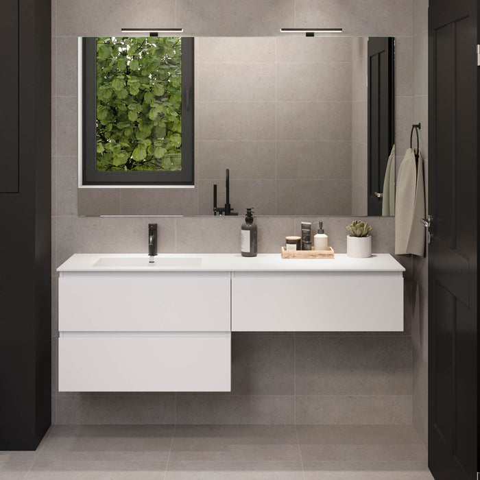 Sifjord Bathroom furniture, matt white