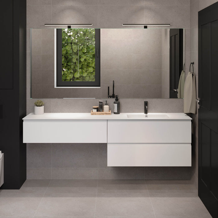 Sifjord Bathroom furniture, matt white