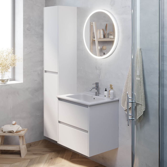 Molde Bathroom Furniture, matt white