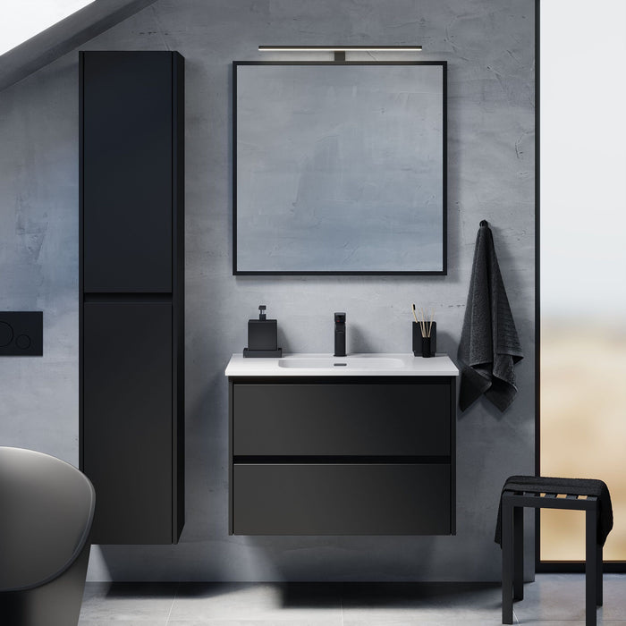 Myrkdalen Bathroom Furniture, matt black