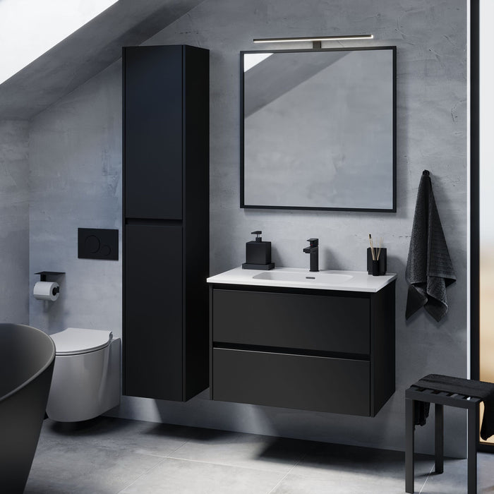 Myrkdalen Bathroom Furniture, matt black