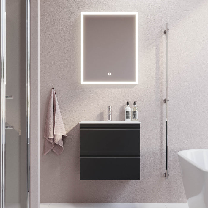 Kongsberg Bathroom furniture, Matte Black