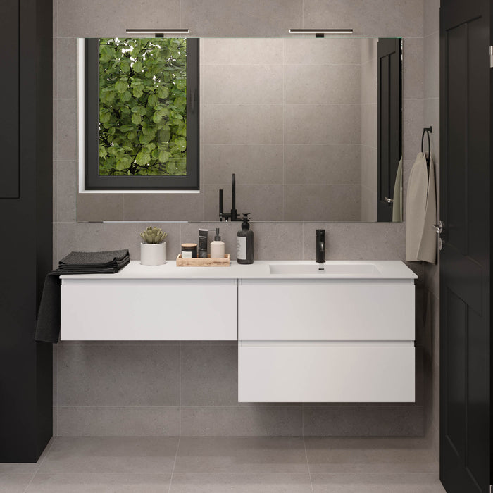 Sifjord Bathroom furniture, matt white