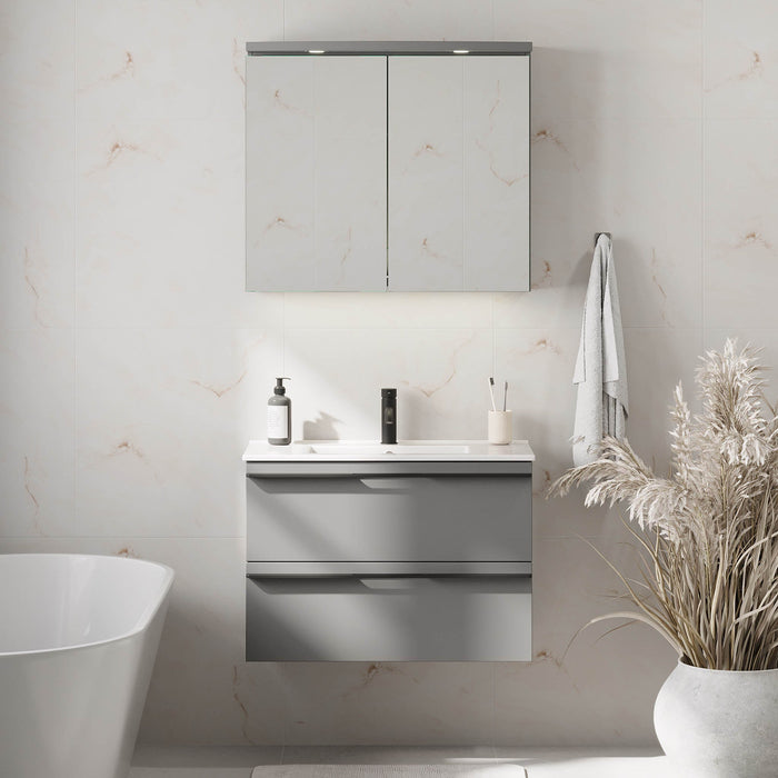 Verdal Bathroom furniture, matt grey