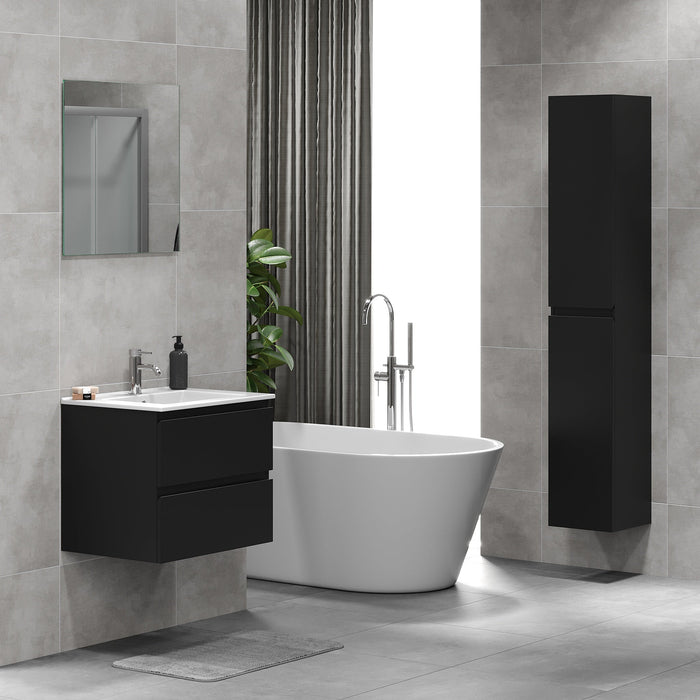 Kenwood Bathroom Furniture, matt black