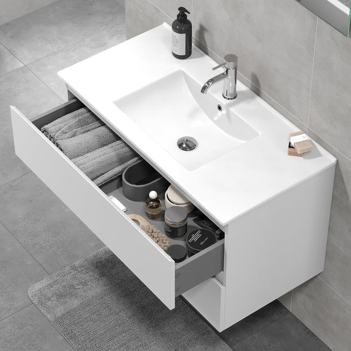 Kenwood Bathroom Furniture, matt white