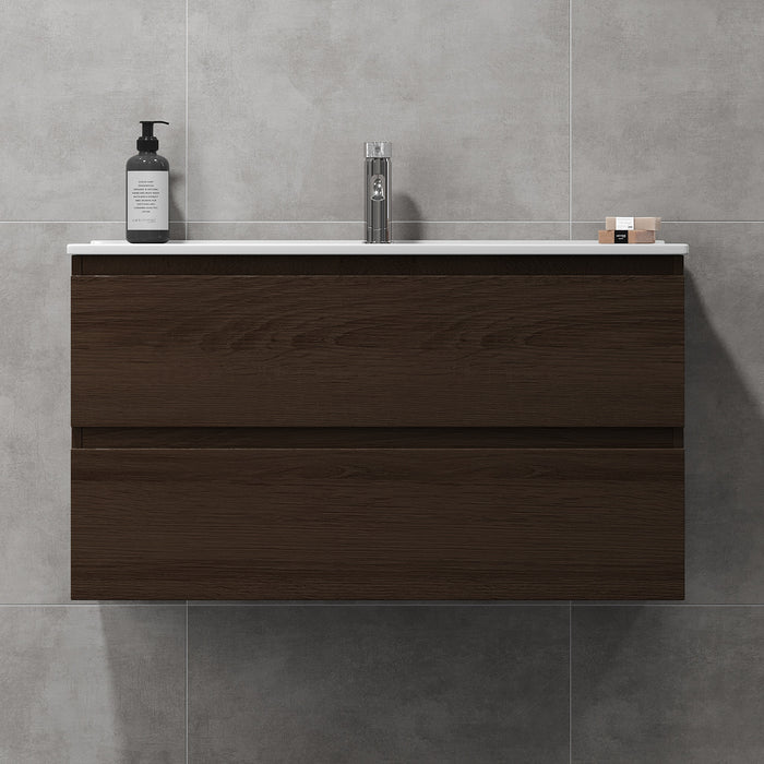 Kenwood Bathroom Furniture, Walnut