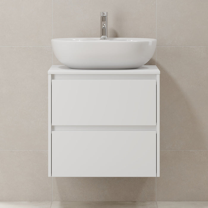 Svalbard Bathroom Furniture, white matt