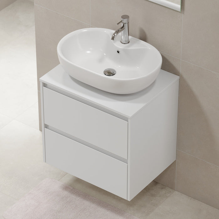 Svalbard Bathroom Furniture, white matt