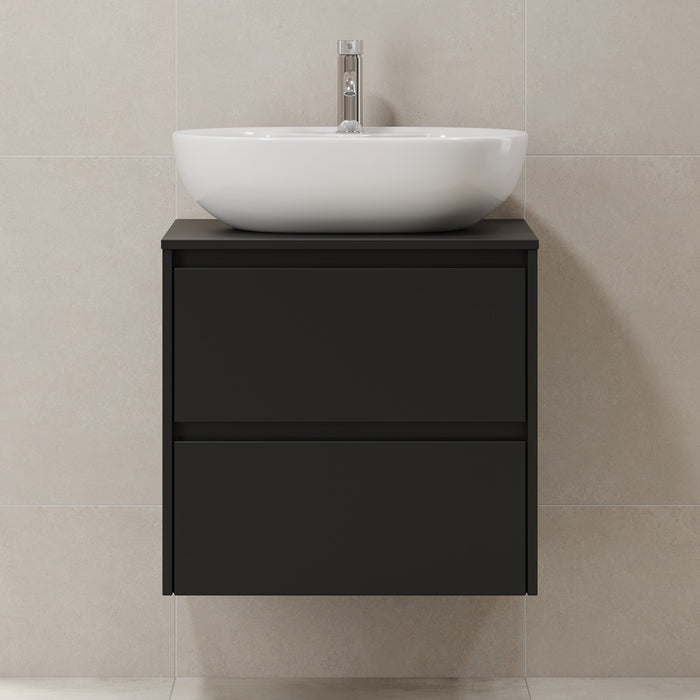 Svalbard Bathroom Furniture, black matt