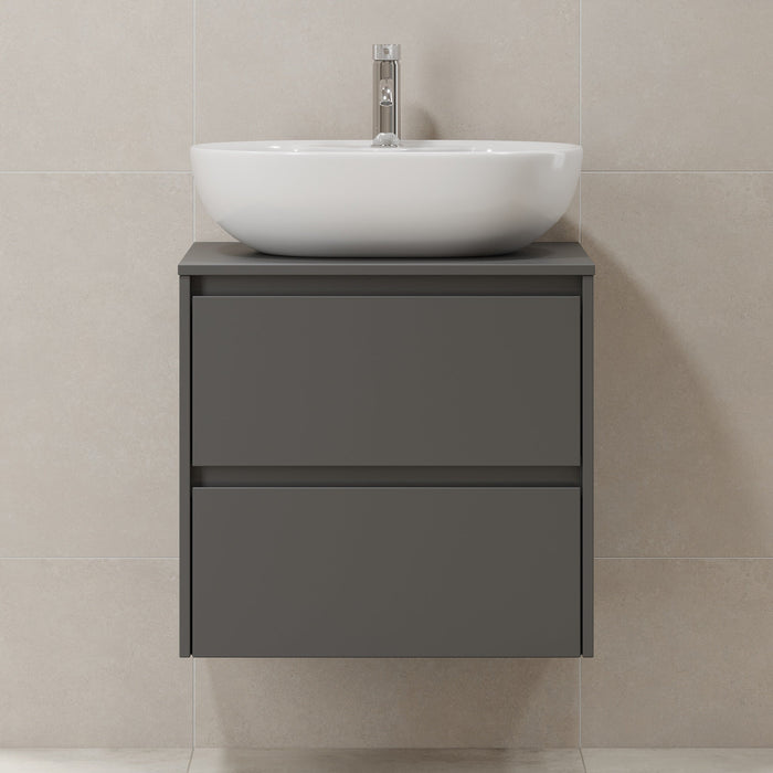 Svalbard Bathroom Furniture, grey matt