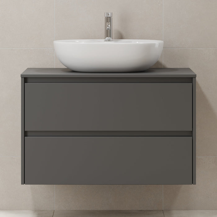 Svalbard Bathroom Furniture, grey matt