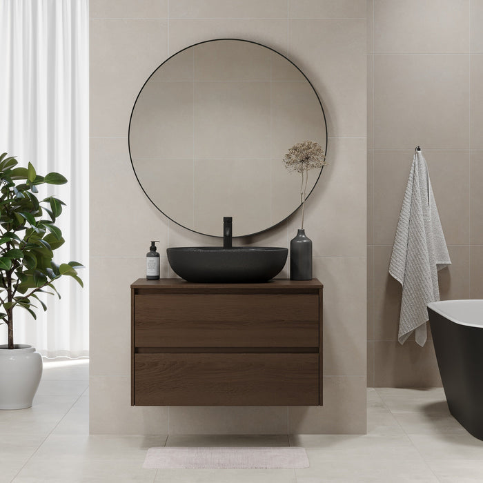 Seiland Bathroom Furniture, walnut