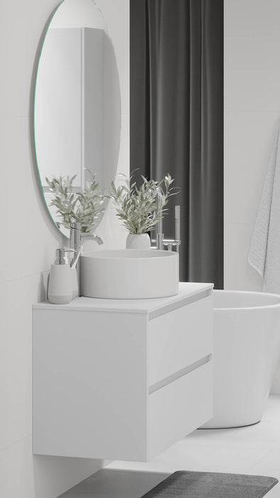 Lofoten Bathroom Furniture, white matt