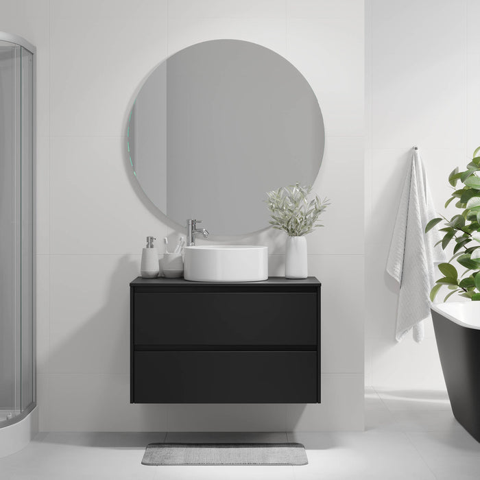 Lofoten Bathroom Furniture, black matt