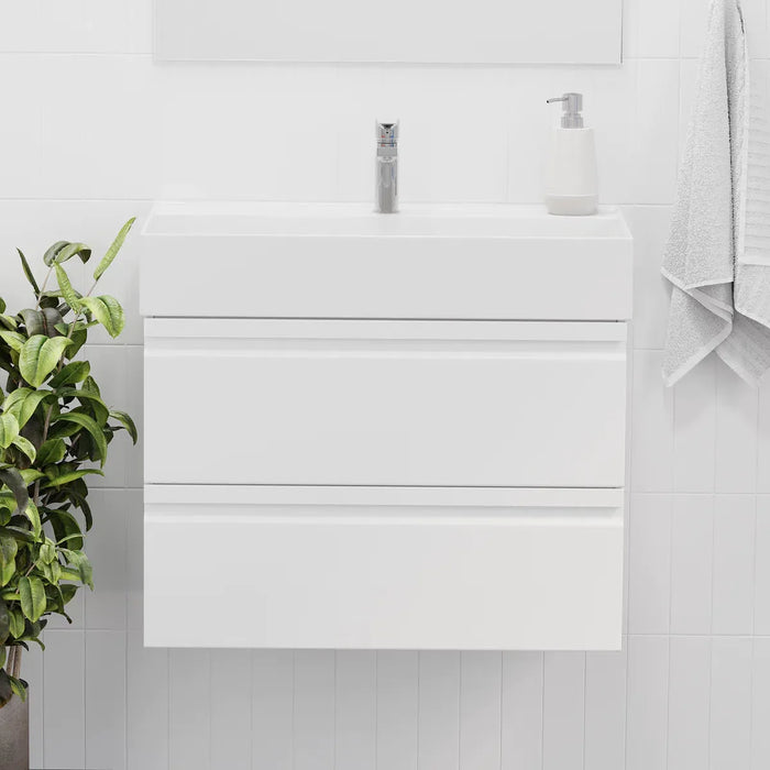 Karvåg Bathroom Furniture, white gloss