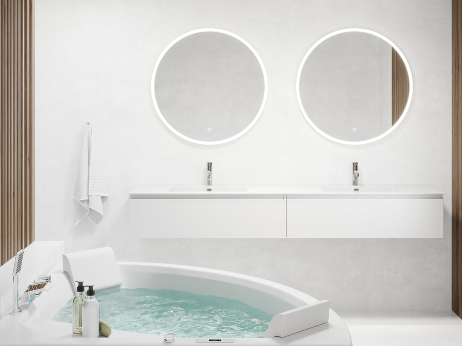 Sarnes Bathroom Furniture, matt white