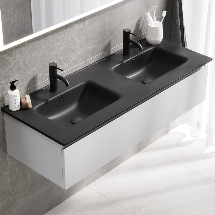 Selnes Compact Bathroom Furniture, matt white