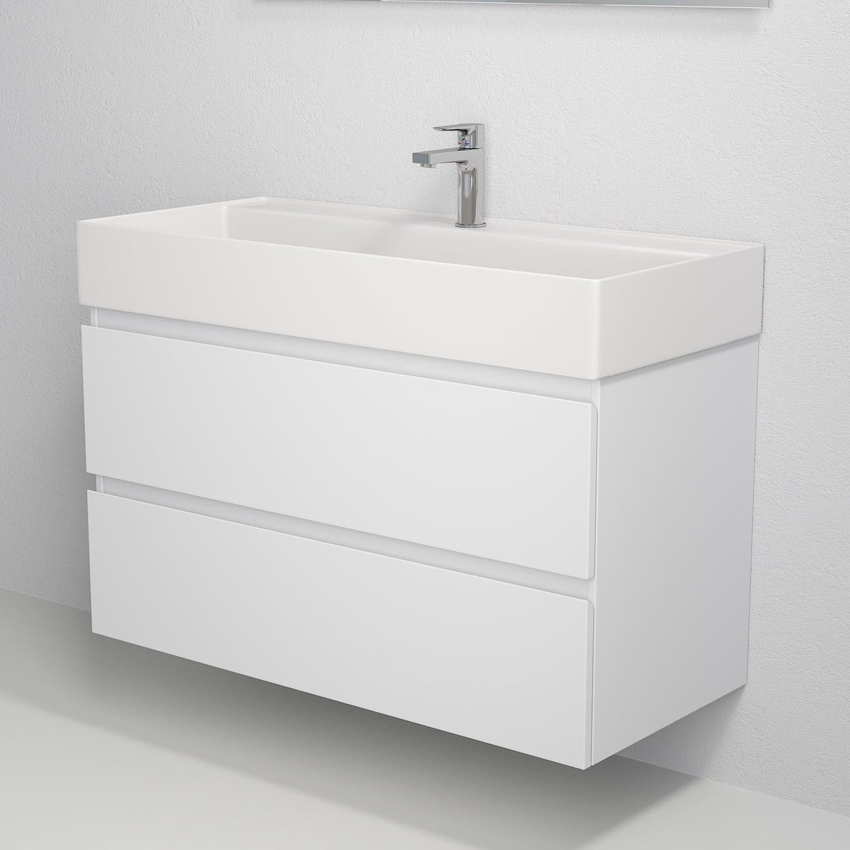 Sjøholt Bathroom Furniture, matt white