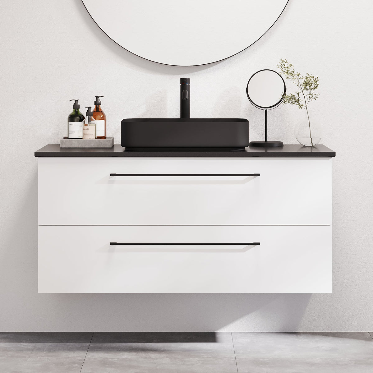 Vårhus Bathroom Furniture, matt white