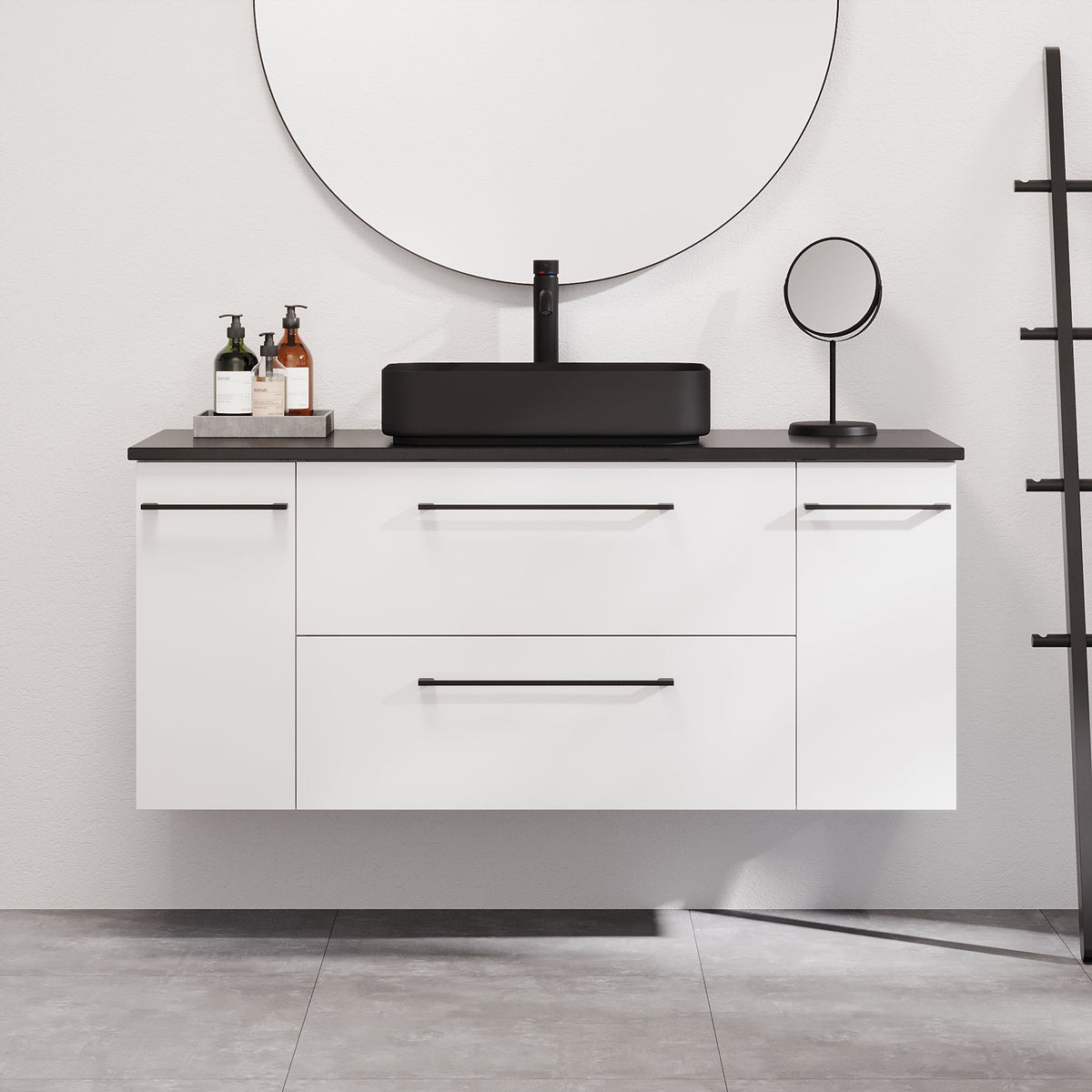 Vårhus Bathroom Furniture, matt white