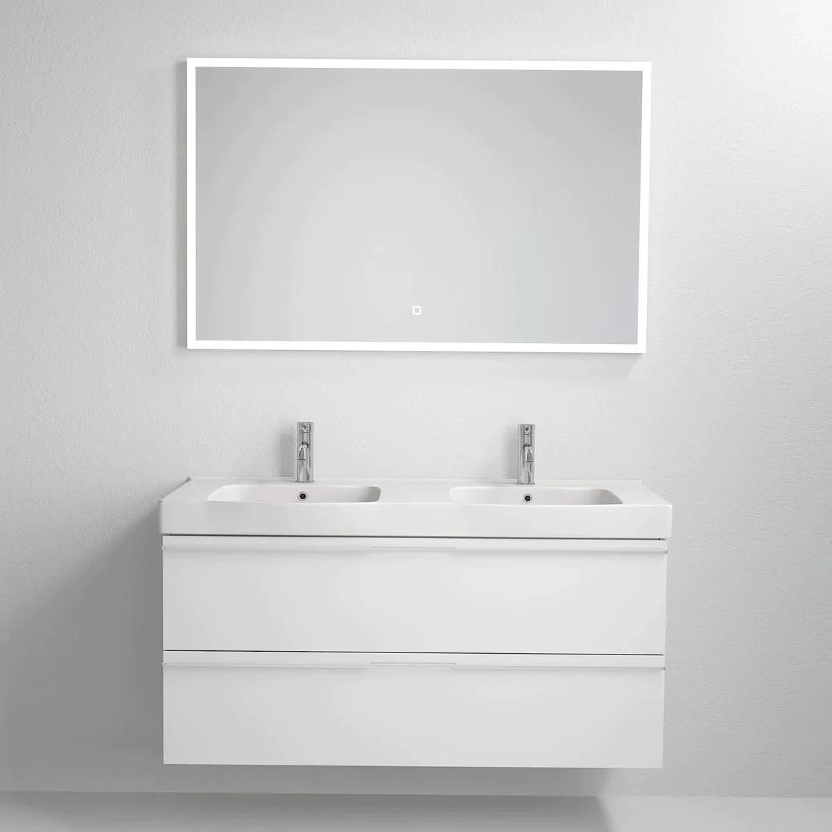 Veiholmen Bathroom Furniture, white gloss