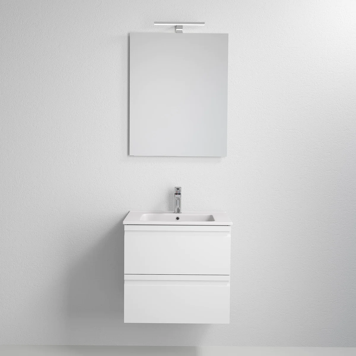 Klokkarvik Bathroom Furniture, white gloss