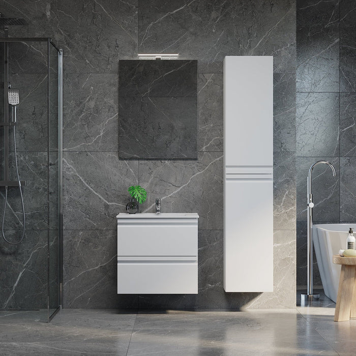 Klokkarvik Bathroom Furniture, matt white