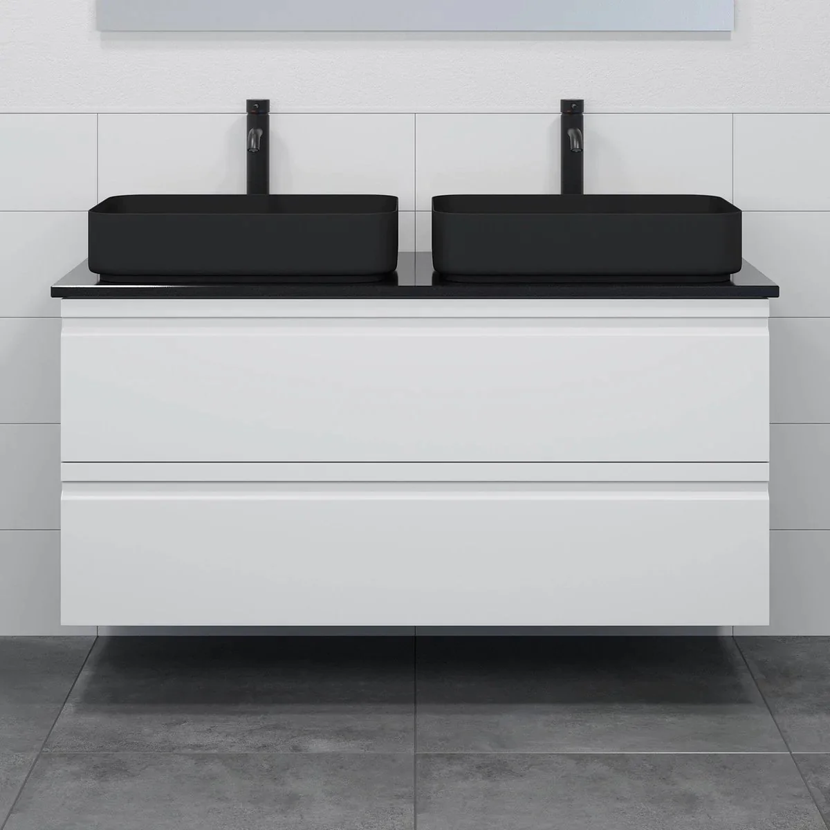 Kirkehamn Bathroom Furniture, matt white