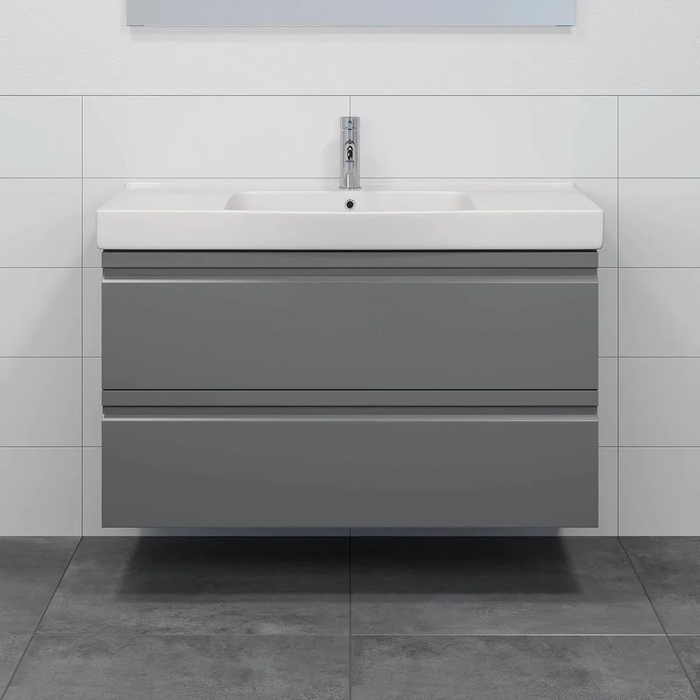 Kroken Bathroom Furniture, matt grey