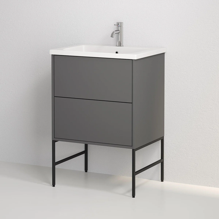 Beine für Nordfeld Modern Vanity, Mattschwarz