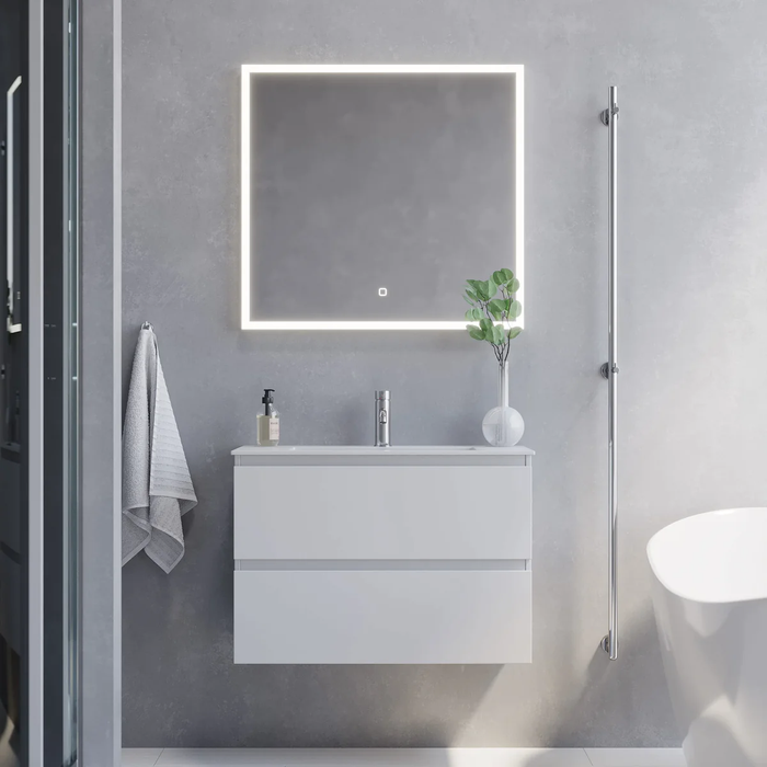 Sandshamn Slimline Bathroom Furniture, matt white