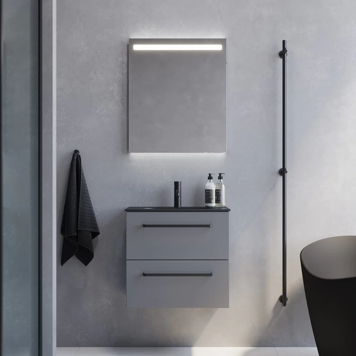 Veste Slimline Bathroom Furniture, matt grey