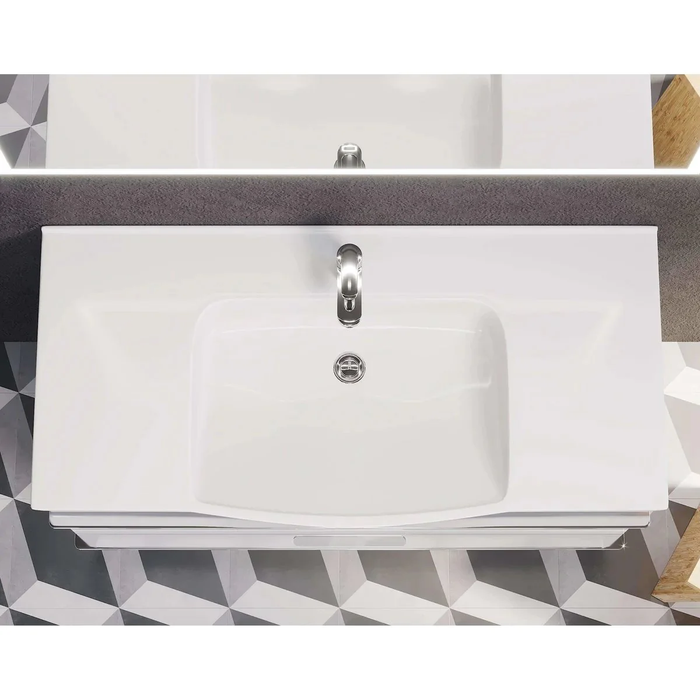 Veiholmen Bathroom Furniture, white gloss