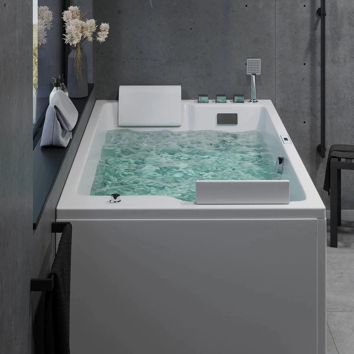 Skibstrup Duo Massagebadewanne Hydro+Air