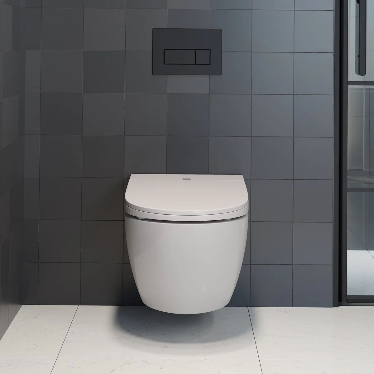 Tisvildeleje Wall-Hung Douche-WC with bidet function