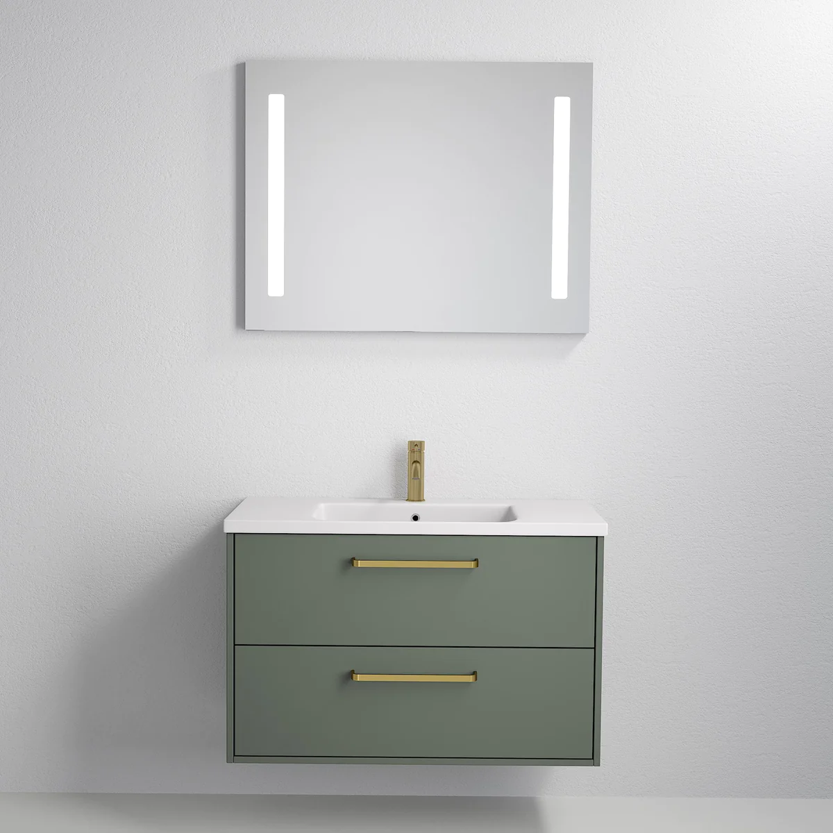 Mandal Bathroom Furniture, matt Green