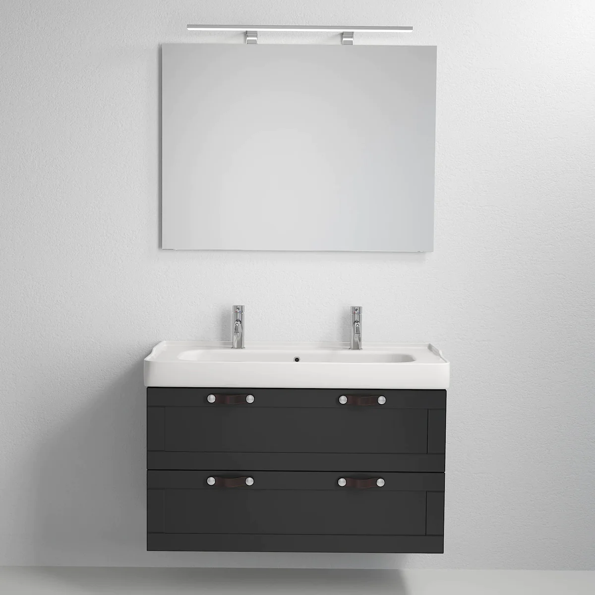 Namsos Bathroom Furniture, matt black