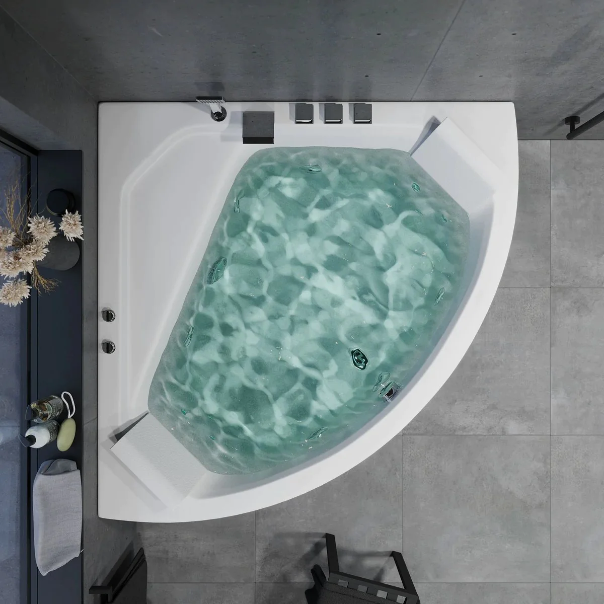 Ulstrup Massage Bathtub Hydro+Air