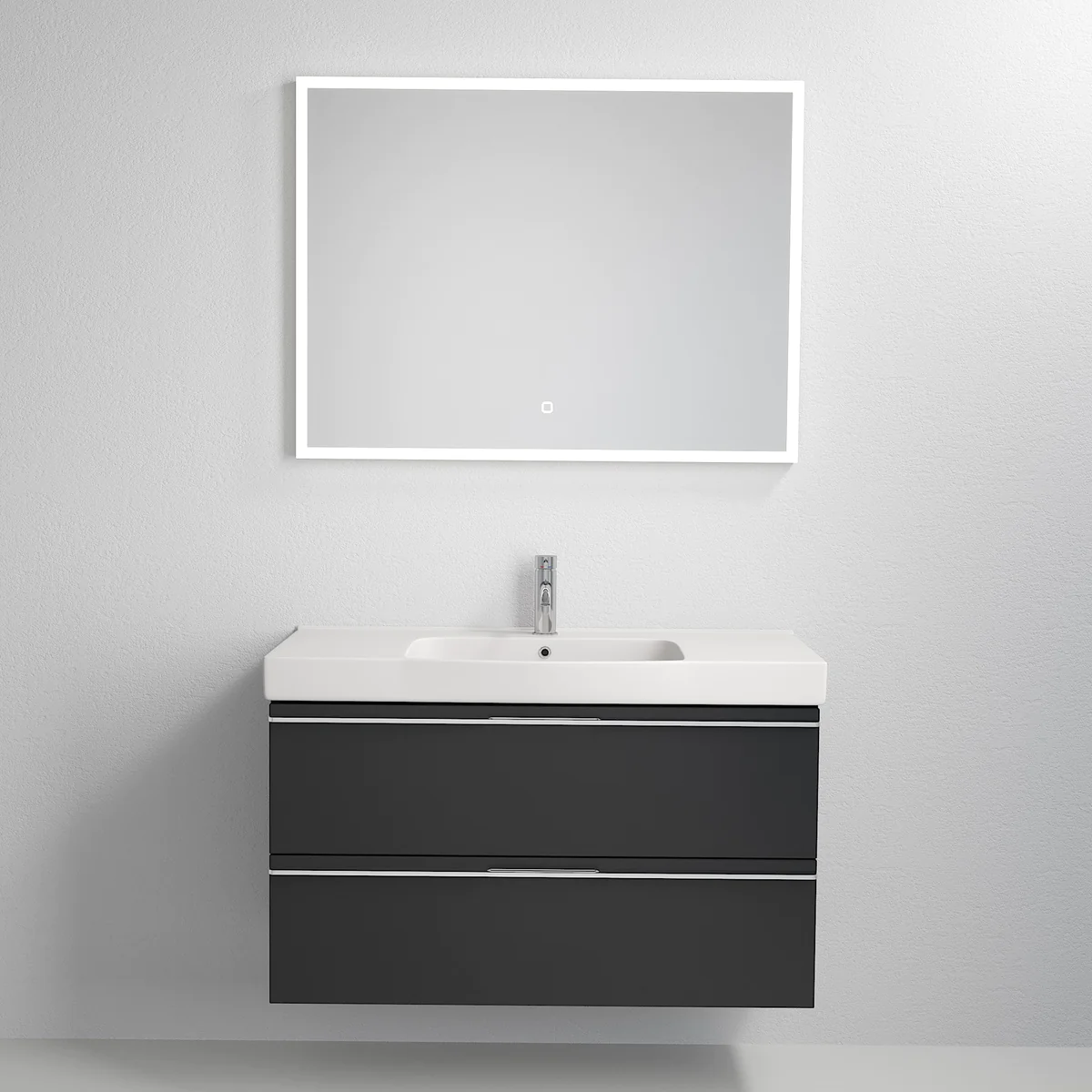 Veiholmen Bathroom Furniture, matt black